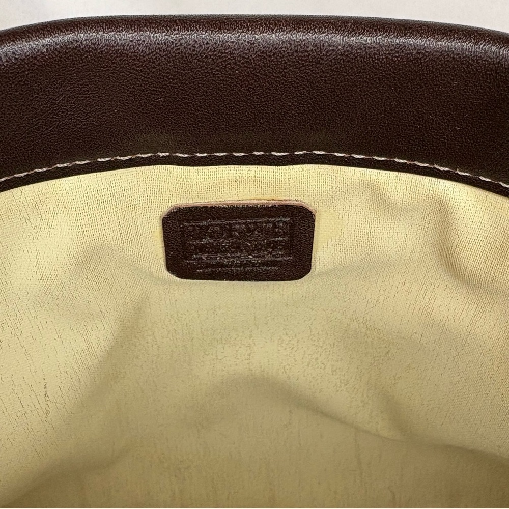 ❌SOLD❌ LOEWE Suede Clutch with Hinged Structured Opening - Picture 10 of 12